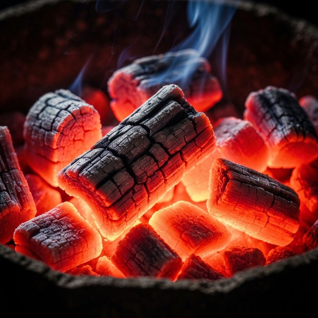 Charcoal grilling