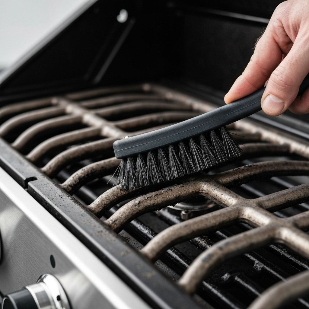 Cleaning burner tubes