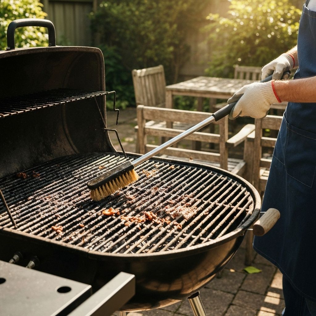 Cleaning grill grates