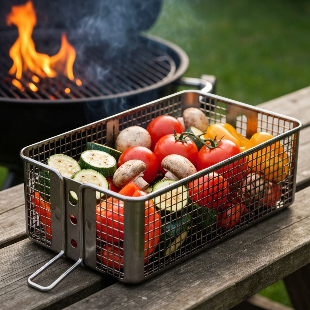 Stainless Steel Grill Basket