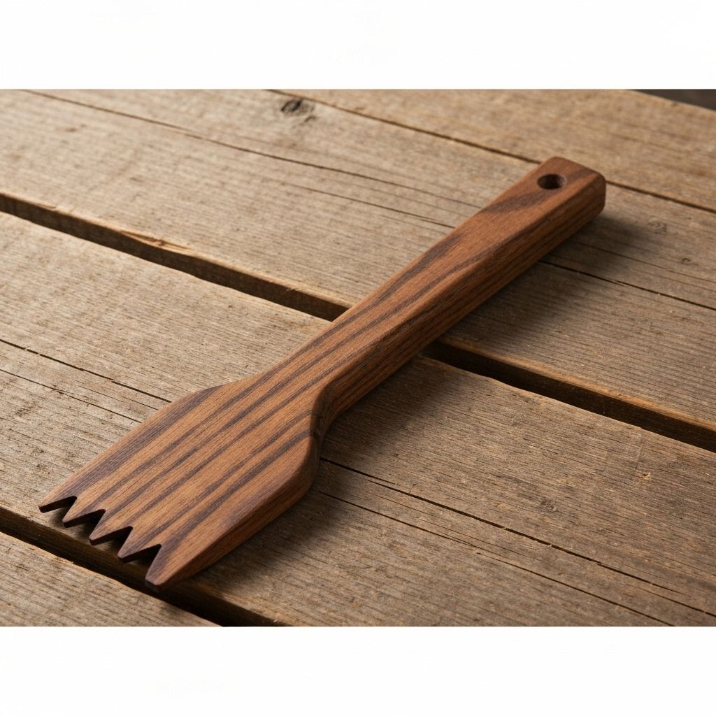 Wooden Grill Scraper